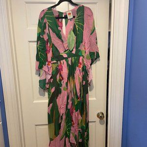 NWT! FARM RIO Tropical dress, size M